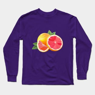 Fruit Sweet Oranges Long Sleeve T-Shirt